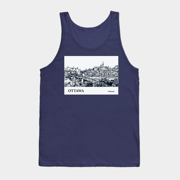 Ottawa - Ontario Tank Top by Lakeric